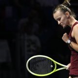 Barbora Krejcikova a battu Jessica Pegula à Ryad KEYSTONE/EPA/STRINGER